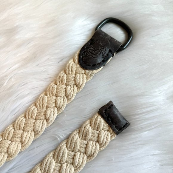 Abercrombie & Fitch Macrame Belt / Braided Belt Size 32 - Picture 6 of 6